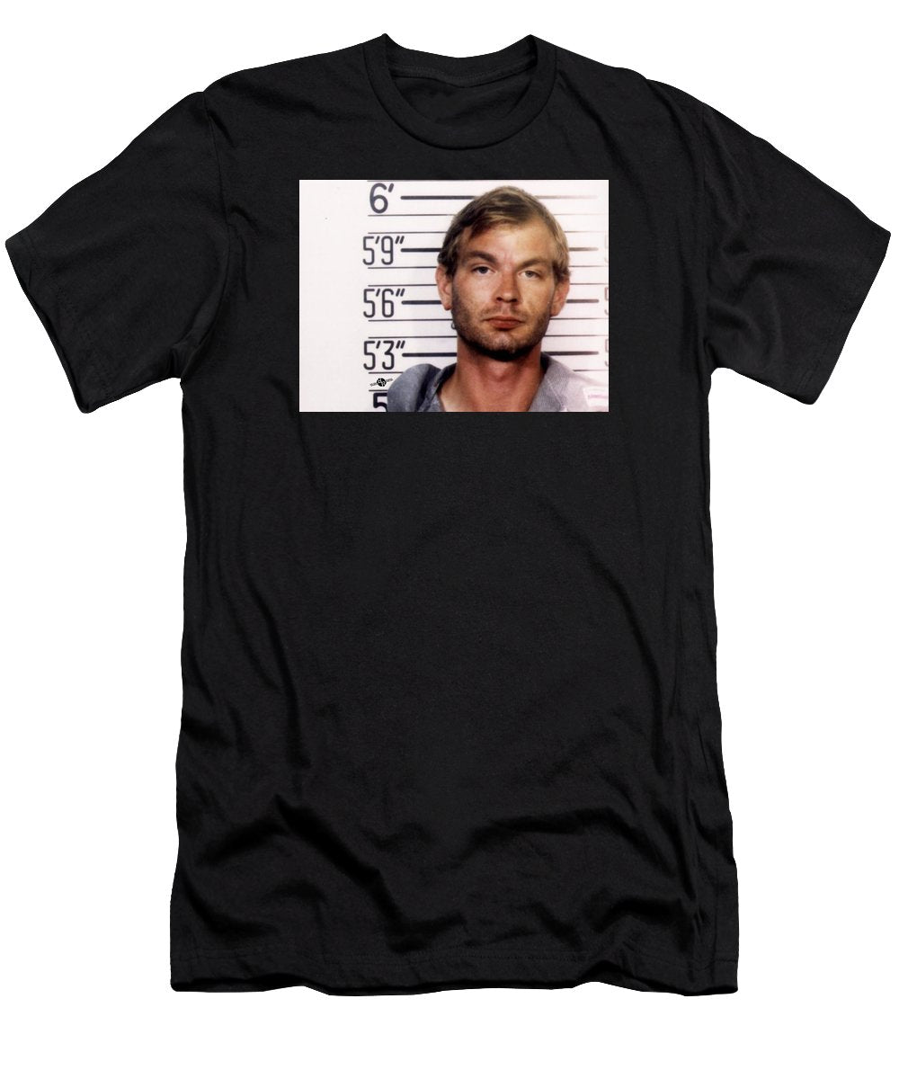 Jeffrey Dahmer Mug Shot 1991 Horizontal  - Men's T-Shirt (Athletic Fit)