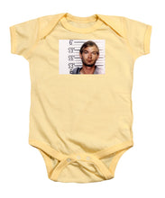 Jeffrey Dahmer Mug Shot 1991 Horizontal  - Baby Onesie
