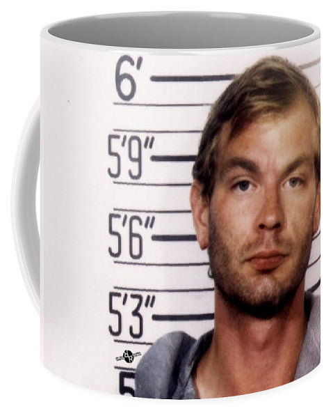 Jeffrey Dahmer Mug Shot 1991 Horizontal  - Mug
