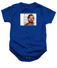 Jeffrey Dahmer Mug Shot 1991 Horizontal  - Baby Onesie