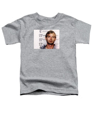 Jeffrey Dahmer Mug Shot 1991 Horizontal  - Toddler T-Shirt