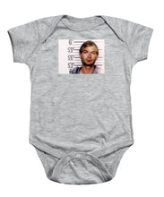Jeffrey Dahmer Mug Shot 1991 Horizontal  - Baby Onesie