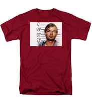 Jeffrey Dahmer Mug Shot 1991 Horizontal  - Men's T-Shirt  (Regular Fit)