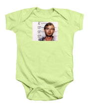 Jeffrey Dahmer Mug Shot 1991 Horizontal  - Baby Onesie