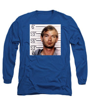 Jeffrey Dahmer Mug Shot 1991 Square  - Long Sleeve T-Shirt