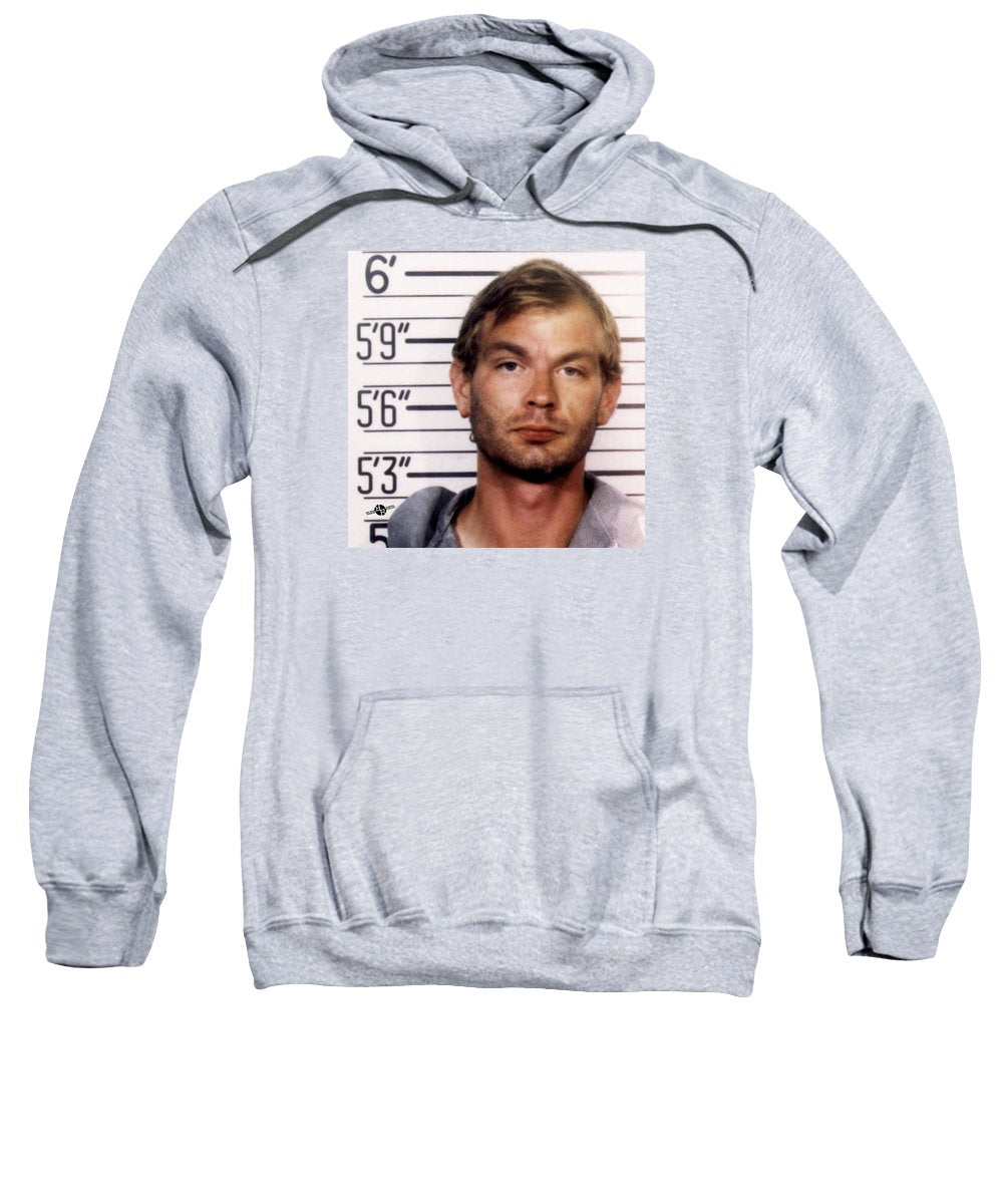 Jeffrey Dahmer Mug Shot 1991 Square  - Sweatshirt