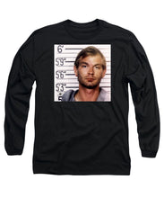 Jeffrey Dahmer Mug Shot 1991 Square  - Long Sleeve T-Shirt