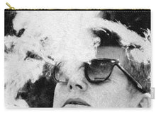 Jfk Cigar And Sunglasses Cool President Photo - Carry-All Pouch