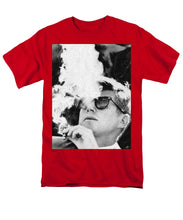 Jfk Cigar And Sunglasses Cool President Photo - Men's T-Shirt  (Regular Fit)