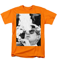 Jfk Cigar And Sunglasses Cool President Photo - Men's T-Shirt  (Regular Fit)