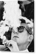 Jfk Cigar And Sunglasses Cool President Photo - Acrylic Print
