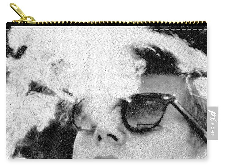 Jfk Cigar And Sunglasses Cool President Photo - Carry-All Pouch