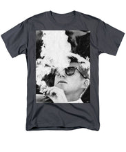 Jfk Cigar And Sunglasses Cool President Photo - Men's T-Shirt  (Regular Fit)