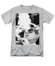 Jfk Cigar And Sunglasses Cool President Photo - Men's T-Shirt  (Regular Fit)