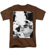 Jfk Cigar And Sunglasses Cool President Photo - Men's T-Shirt  (Regular Fit)