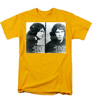 Jim Morrison Mug Shot Horizontal - Men's T-Shirt  (Regular Fit)