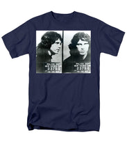 Jim Morrison Mug Shot Horizontal - Men's T-Shirt  (Regular Fit)