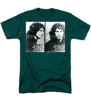 Jim Morrison Mug Shot Horizontal - Men's T-Shirt  (Regular Fit)