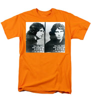 Jim Morrison Mug Shot Horizontal - Men's T-Shirt  (Regular Fit)