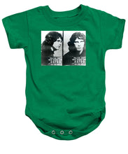 Jim Morrison Mug Shot Horizontal - Baby Onesie