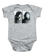 Jim Morrison Mug Shot Horizontal - Baby Onesie