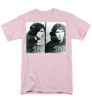Jim Morrison Mug Shot Horizontal - Men's T-Shirt  (Regular Fit)