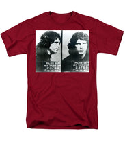 Jim Morrison Mug Shot Horizontal - Men's T-Shirt  (Regular Fit)