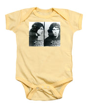 Jim Morrison Mug Shot Horizontal - Baby Onesie