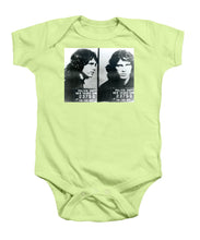 Jim Morrison Mug Shot Horizontal - Baby Onesie