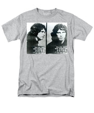 Jim Morrison Mug Shot Horizontal - Men's T-Shirt  (Regular Fit)