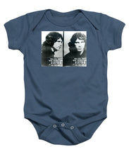 Jim Morrison Mug Shot Horizontal - Baby Onesie
