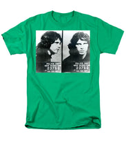 Jim Morrison Mug Shot Horizontal - Men's T-Shirt  (Regular Fit)