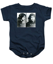 Jim Morrison Mug Shot Horizontal - Baby Onesie