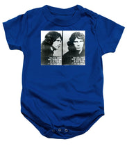 Jim Morrison Mug Shot Horizontal - Baby Onesie