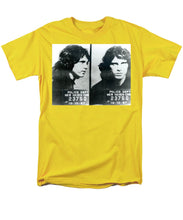 Jim Morrison Mug Shot Horizontal - Men's T-Shirt  (Regular Fit)