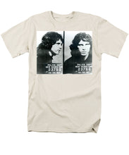 Jim Morrison Mug Shot Horizontal - Men's T-Shirt  (Regular Fit)