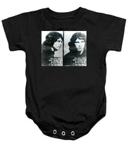 Jim Morrison Mug Shot Horizontal - Baby Onesie