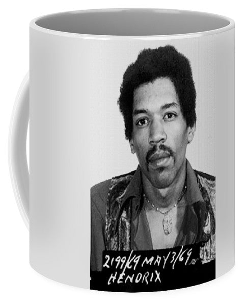 Jimi Hendrix Mug Shot Vertical - Mug
