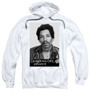 Jimi Hendrix Mug Shot Vertical - Sweatshirt
