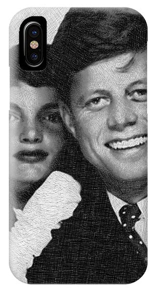 John F Kennedy And Jackie - Phone Case Phone Case Pixels IPhone X Case  