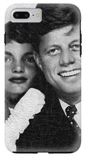 John F Kennedy And Jackie - Phone Case Phone Case Pixels IPhone 7 Plus Tough Case  