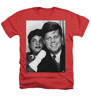 John F Kennedy And Jackie - Heathers T-Shirt Heathers T-Shirt Pixels Red Small 