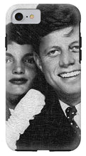 John F Kennedy And Jackie - Phone Case Phone Case Pixels IPhone 7 Tough Case  