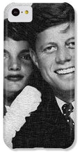 John F Kennedy And Jackie - Phone Case Phone Case Pixels IPhone 5c Case  