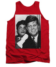John F Kennedy And Jackie - Tank Top Tank Top Pixels Red Small 