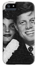 John F Kennedy And Jackie - Phone Case Phone Case Pixels IPhone 5 Tough Case  