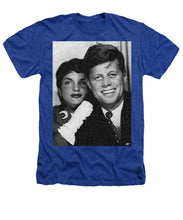 John F Kennedy And Jackie - Heathers T-Shirt Heathers T-Shirt Pixels Royal Small 