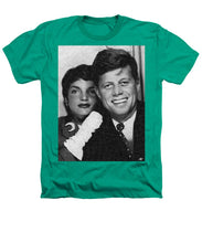 John F Kennedy And Jackie - Heathers T-Shirt Heathers T-Shirt Pixels Kelly Green Small 