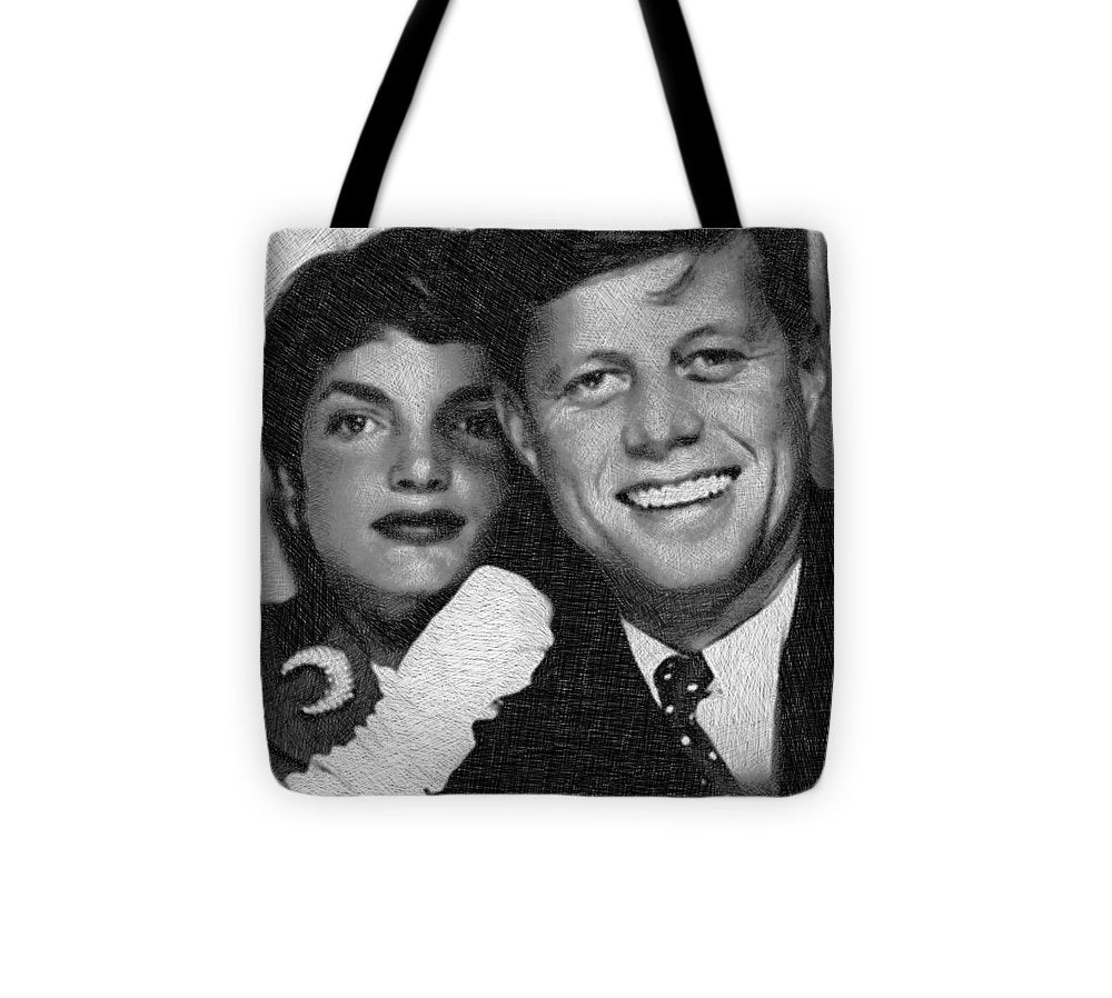 John F Kennedy And Jackie - Tote Bag Tote Bag Pixels 13