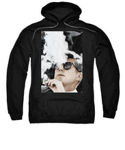 John F Kennedy Cigar And Sunglasses 2 Large - Sweatshirt Sweatshirt Pixels Black Small 